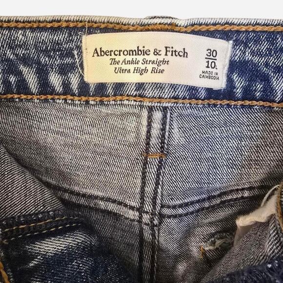 Abercrombie fitch blue high waisted - Picture 8 of 8
